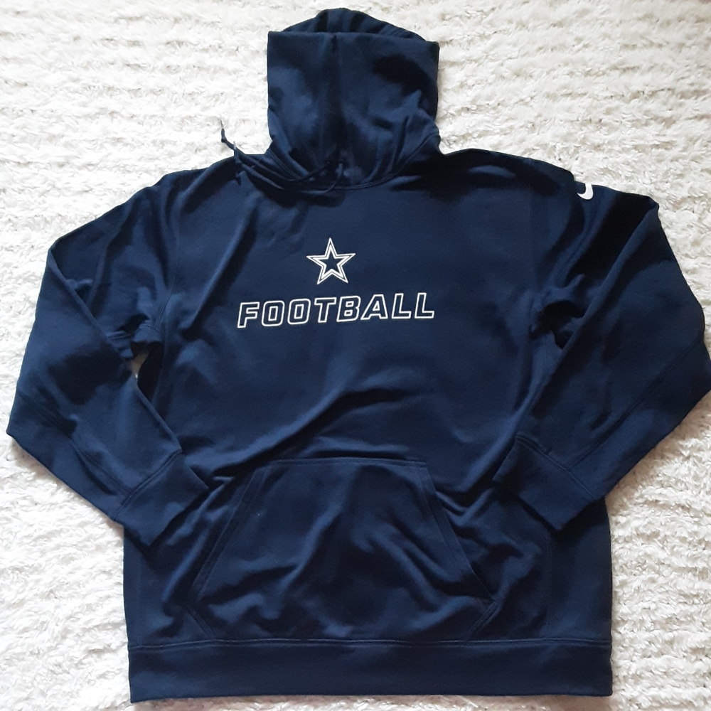 NIKE MEN'S NFL DALLAS COWBOYS FOOTBALL HOODIE SIZE XXL NWOT